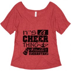 Ladies Flowy Slouchy Tee