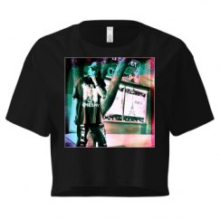 Ladies Festival Cali Crop Top Tee