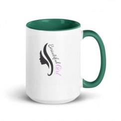 15oz Ceramic Mug with Color Inside