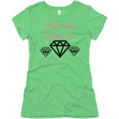 Ladies Slim Fit Super Soft Triblend Tee