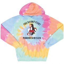 Unisex Tie-Dye Fleece Hoodie