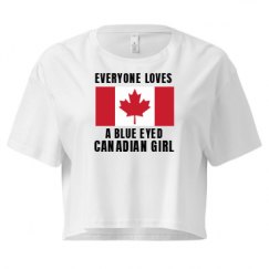 Ladies Festival Cali Crop Top Tee