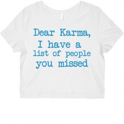 Dear Karma