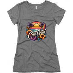 Ladies Slim Fit Super Soft Triblend Tee