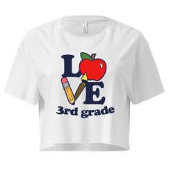 Ladies Festival Cali Crop Top Tee