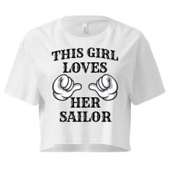 Ladies Festival Cali Crop Top Tee