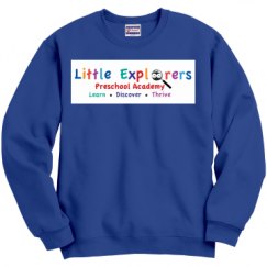 Unisex Film and Foil Crewneck Sweatshirt