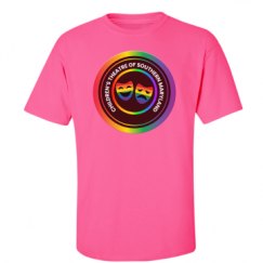 Unisex Ultra Cotton Safety Neon Crewneck Tee