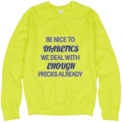 Unisex Neon Crewneck Sweatshirt