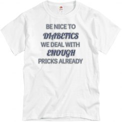DIABETIC MEN'S TEE