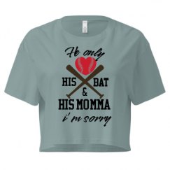 Ladies Festival Cali Crop Top Tee