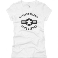 Ladies Slim Fit Basic Promo Jersey Tee