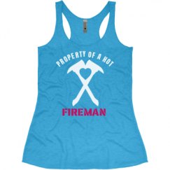 Ladies Slim Fit Super Soft Racerback Triblend Tank