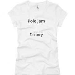 Ladies Slim Fit Basic Promo Jersey Tee