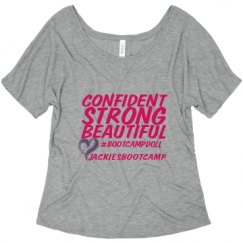 Ladies Flowy Slouchy Tee