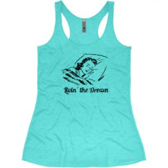 Ladies Slim Fit Super Soft Racerback Triblend Tank