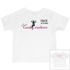 Toddler Girls Goal Crushers Tee