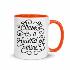 11oz Ceramic Mug with Color Inside