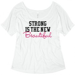 Ladies Flowy Slouchy Tee