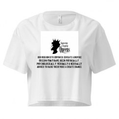 Ladies Festival Cali Crop Top Tee