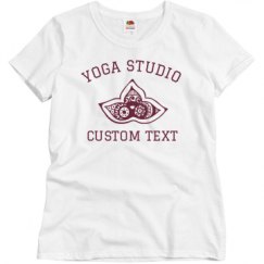 Ladies Semi-Fitted Relaxed Fit Basic Tee