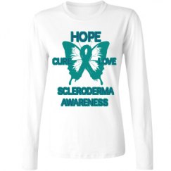 Ladies Relaxed Fit Basic Long Sleeve Tee