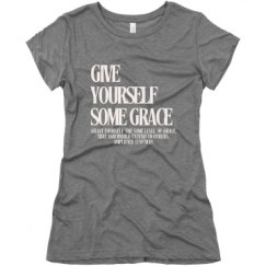 Ladies Slim Fit Super Soft Triblend Tee