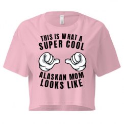 Ladies Festival Cali Crop Top Tee