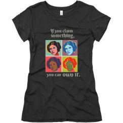 Ladies Slim Fit Super Soft Triblend Tee