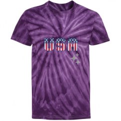 Youth Tie-Dye Cyclone Pinwheel Tee