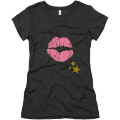 Ladies Slim Fit Super Soft Triblend Tee