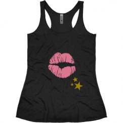 Ladies Slim Fit Super Soft Racerback Triblend Tank