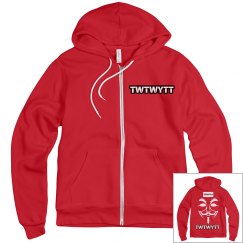 TWTWYTT Zip Up (Red)