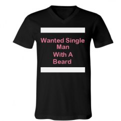 Unisex V-Neck Jersey Tee