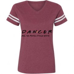 Ladies Relaxed Fit Vintage Sports Tee