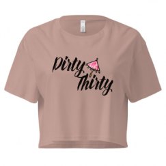 Ladies Festival Cali Crop Top Tee