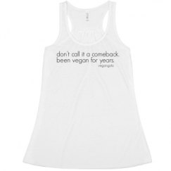 Ladies Flowy Racerback Tank
