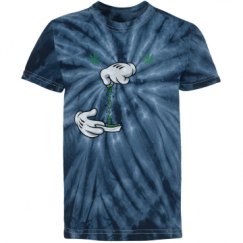 Youth Tie-Dye Cyclone Pinwheel Tee