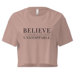 Ladies Festival Cali Crop Top Tee