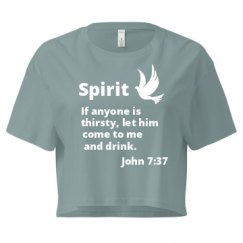 Ladies Festival Cali Crop Top Tee