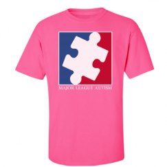 Unisex Ultra Cotton Safety Neon Crewneck Tee