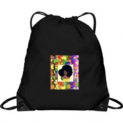 Port & Company Drawstring Cinch Bag