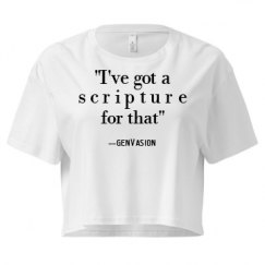 Ladies Festival Cali Crop Top Tee