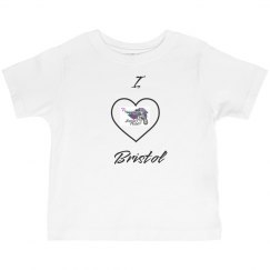 Toddler I love Bristol Tee