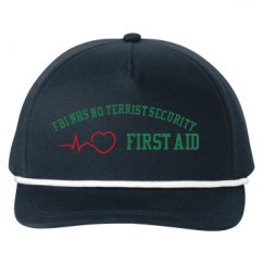 Snapback Five-Panel Rope Hat