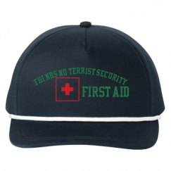 Snapback Five-Panel Rope Hat