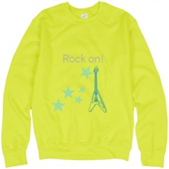 Unisex Neon Crewneck Sweatshirt