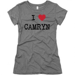 Ladies Slim Fit Super Soft Triblend Tee