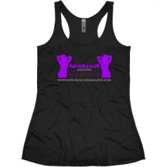 Ladies Slim Fit Super Soft Racerback Triblend Tank