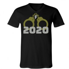 Unisex V-Neck Jersey Tee